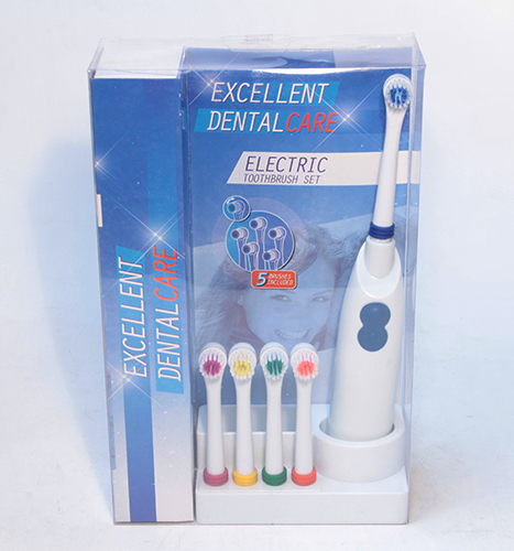 Электрическая зубная щётка Excellent Dental Care c 4 запасными насадками