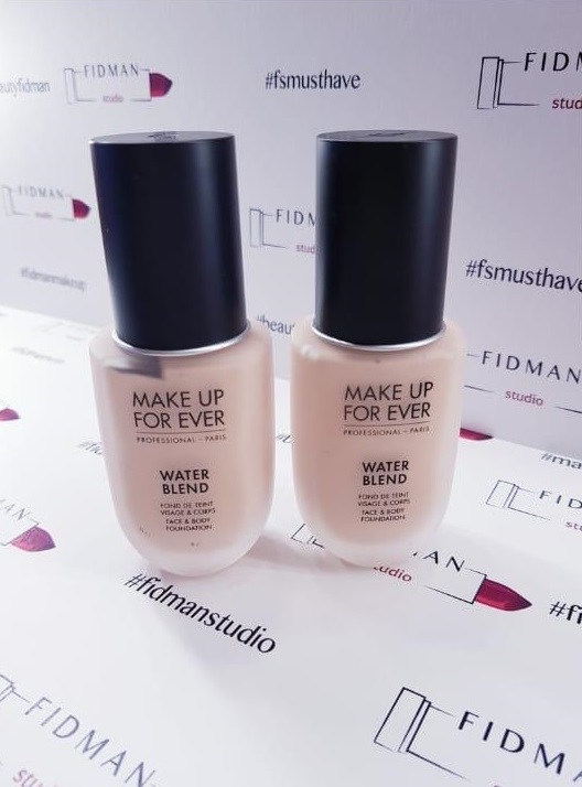 Тональная основа Make up for ever water blend