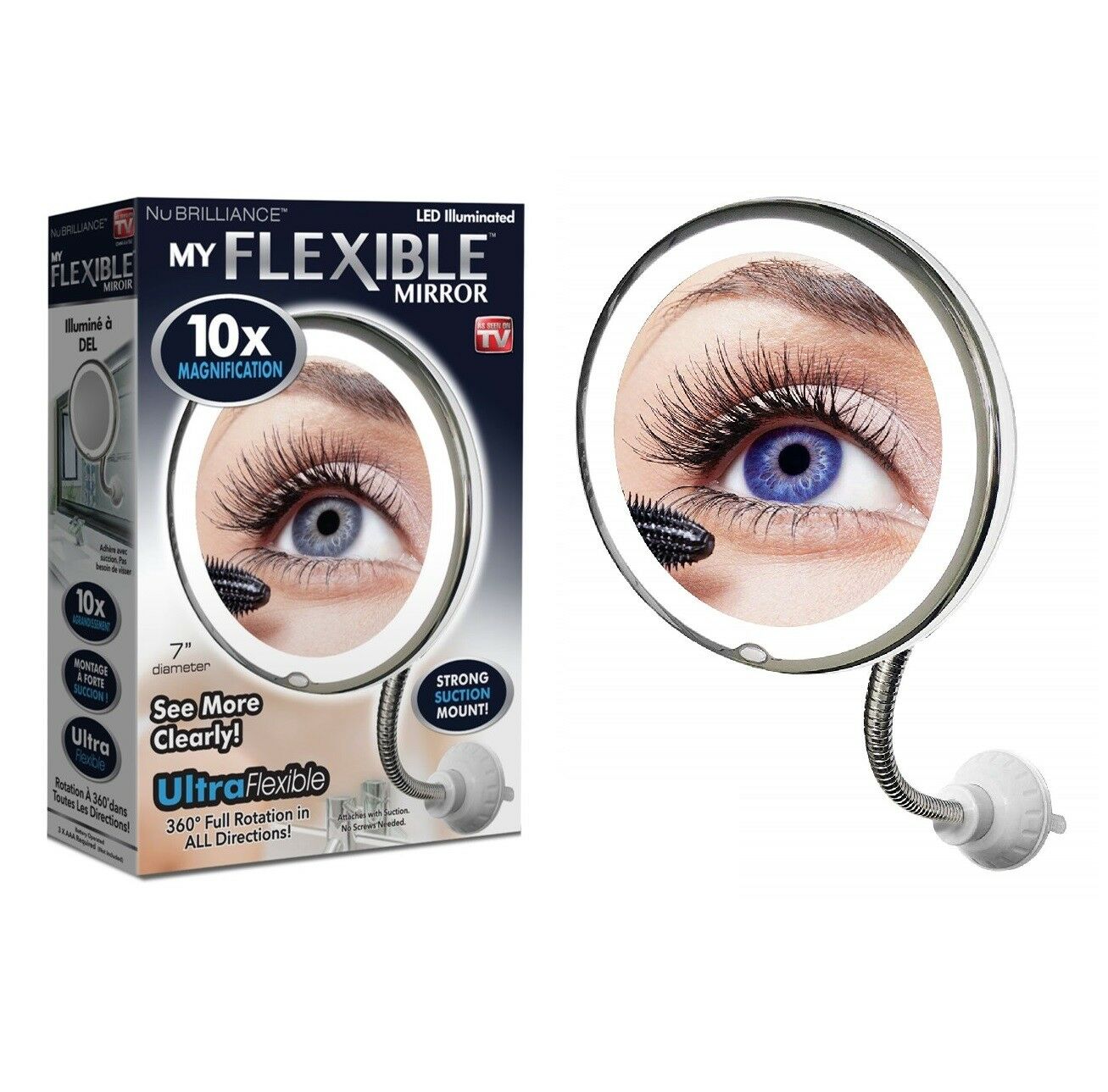 Увеличительное зеркало Ultra Flexible 10X