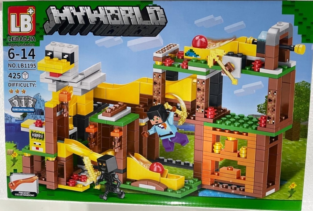 Конструктор my world LB1195 425pcs