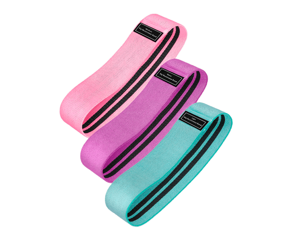 Тканевые фитнес резинки Hip Resistance Bands