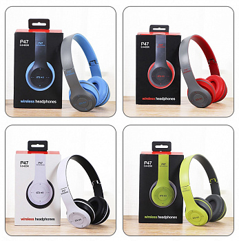 Беспроводные bluetooth наушники p47 wireless