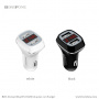 Автомобильное зарядное устройство Borofone BZ3 JoyRoad, 2.4A, черный