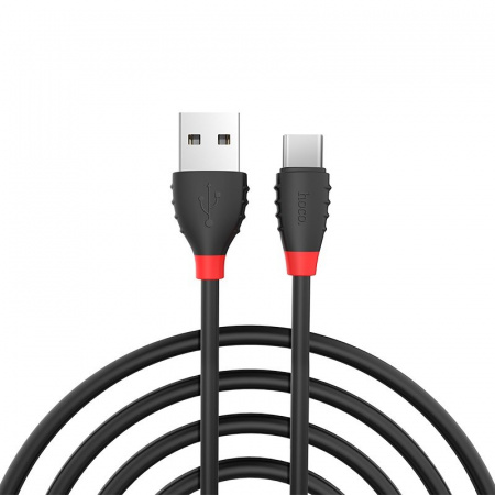 Кабель Hoco X27 Excellent, USB - USB Type-C, 1.2 м, черный
