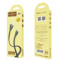 Кабель Hoco U57 USB - micro USB, 1.2 м черный