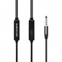 Наушники-вкладыши с микрофоном Borofone BM35 Black
