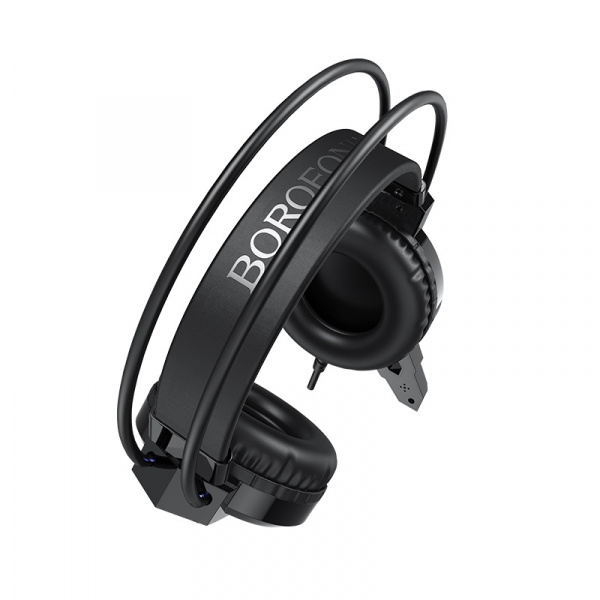 Проводные наушники BOROFONE BO100 Fun gaming, Jack 3.5mm, 2,4м, Черный