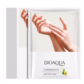 Маска-перчатки для рук Bioaqua