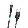 Кабель Hoco U63 Spirit, USB - USB Type-C, 1.2 м, черный