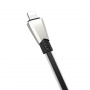 Кабель Borofone BU2, lightning, 1.2 м, черный