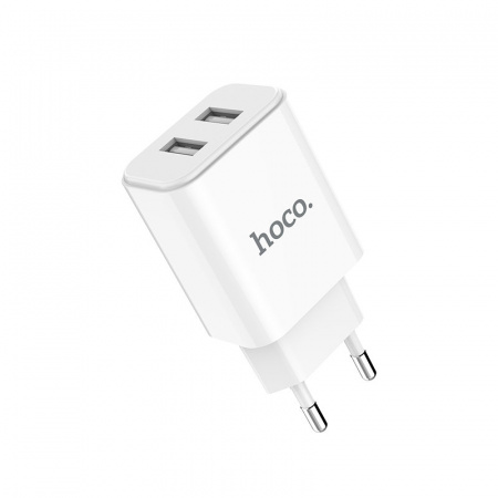 Сетевое зарядное устройство Hoco C62A, 2 USB, 2.1А