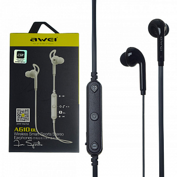 Bluetooth-наушники с микрофоном Awei A610BL  (black)