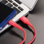 Кабель Borofone BX29 Endurant, USB - USB Type-C, 1 м, красный