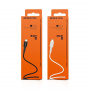 Кабель Borofone BX16 USB - micro USB, 1 м белый