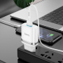 Зарядное устройство HOCO N1 Ardent MicroUSB, 2.4A, белый