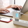 Зарядное устройство BOROFONE BA34 Power essence 2*USB, 2.4A, белый, кабель Lightning