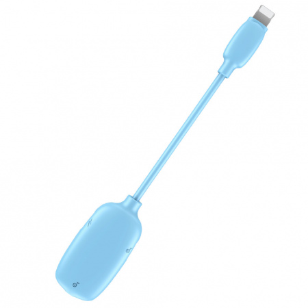 Переходник Baseus 3-в-1 L51 CALL51-03, Apple Lightning - mini jack 3.5 mm