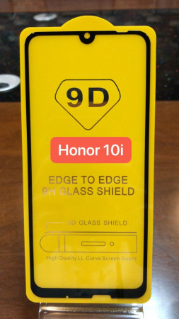 Защитное стекло Full Glue для Huawei Honor 10i, черный