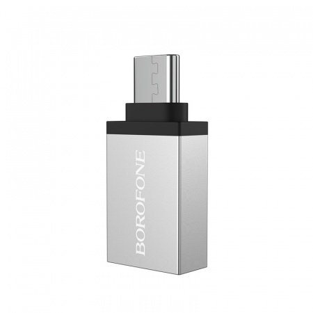 Адаптер Borofone BV3, USB-A - USB Type-C