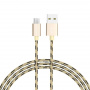 Кабель Borofone BX9 MagicSync USB - micro USB, 1 м золотой