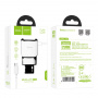 Зарядное устройство HOCO C59A, 2.4A, белый, micro USB,быстрая зарядка