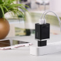Сетевое зарядное устройство Hoco C43A, 2 USB, 2.4А, черный