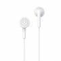 Проводные наушники BOROFONE BM40 Sage, Jack 3.5mm, 1.2 м, Белый, контроллер с микрофоном