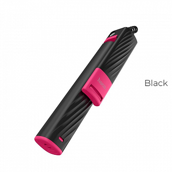 Монопод для Iphone Hoco K8 Starry mini wired, lightning, черный