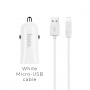 Автомобильное зарядное устройство Hoco Z12 Elite, Micro USB