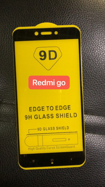 Защитное стекло Full Glue для Xiaomi Redmi GO, черный