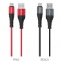 Кабель Hoco X38, USB - USB Type-C, 1 м, черный