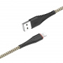 Кабель Borofone BX10, lightning, 1 м, черный