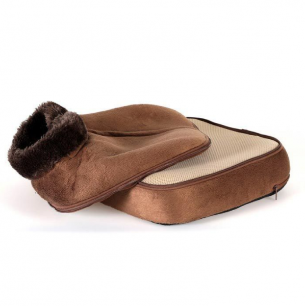 Массажер-грелка для ног с прогревающей вибро подушкой Warm Massager