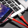 Кабель Borofone BU7 Superior USB - micro USB, 1.2 м красный
