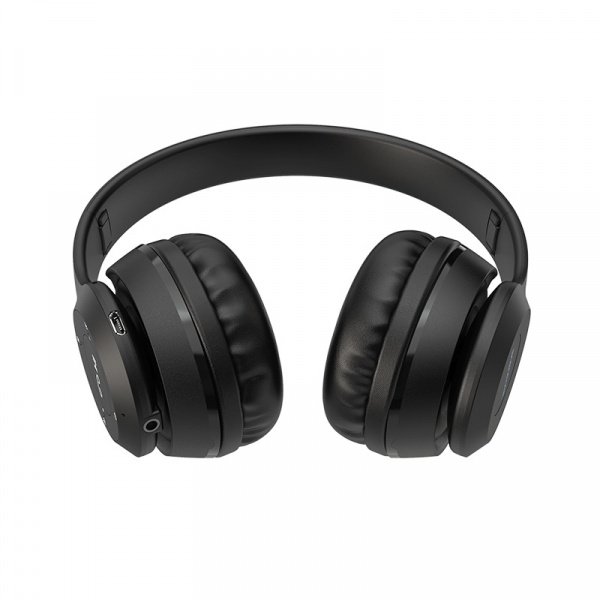 Беспроводные наушники BOROFONE BO4 Charming rhyme, Bluetooth + AUX, 200 мАч, Черный, 10мВт, TF