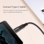 Адаптер Baseus CAMOTG-01, micro USB - USB Type-C