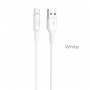 Кабель Hoco X25 Soarer, USB - USB Type-C, 1 м, белый