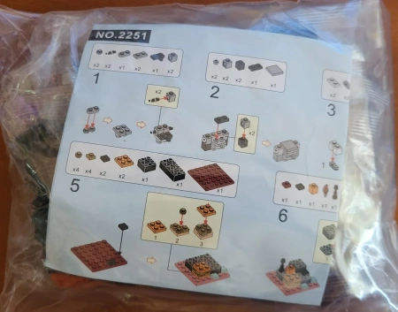 Конструктор my word 2251 448+pcs