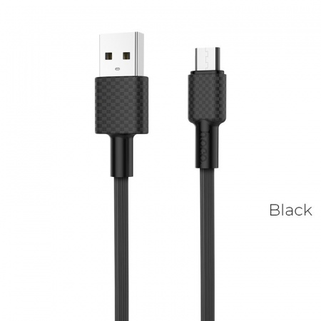 Кабель Hoco X29 Superior USB - micro USB, 1 м черный
