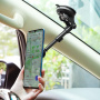 Автомобильный держатель BOROFONE BH21 Vandav, магнитный, черный, на присоске, 4.0"- 10.6"