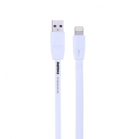 Кабель Remax Full Speed RC-001i, lightning, 1 м, белый