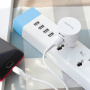 Комплект зарядки Micro USB Borofone BA23A Brilliant, 2 USB, 2.4А