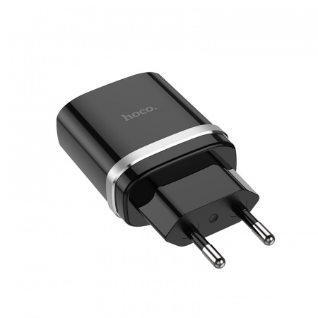 Зарядное устройство HOCO C12Q Smart, 3A, черный, 18W, QC3.0 / QC2.0