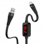 Кабель Hoco S4 USB - micro USB, 1.2 м черный