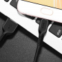 Кабель Hoco X13 USB - micro USB, 1 м черный