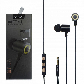 Наушники-вкладыши Mofan MF010 Black