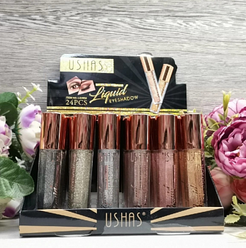 Жидкие тени для век USHAS Bright Highlighter LIQUID EYESHADOW