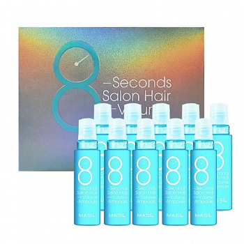 MASIL ФИЛЛЕР ДЛЯ ВОЛОС И КОЖИ ГОЛОВЫ 8 SECONDS SALON HAIR VOLUME AMPOULE 15 мл