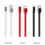Кабель Borofone BU8 Glory, USB - USB Type-C, 1.2 м, красный