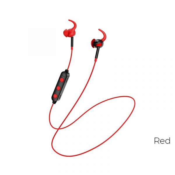 Беспроводные наушники HOCO ES30 Bluetooth, 70 мАч, красный, Hands-free